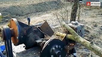 国产砍树机器视频,高效便捷的林业革新利器